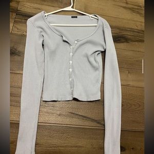 BRANDY MELVILLE CROPPED LONG SLEEVE
